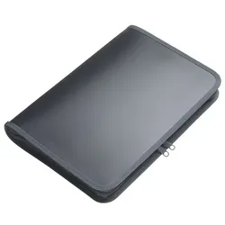 FolderSys Dokumenten-Portfolio A4 anthrazit transluzent 320 x 225 x 30 mm (HxBxT)