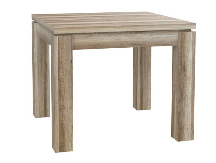 Table de repas carrée extensible Rossriver Chene Antique - Basika