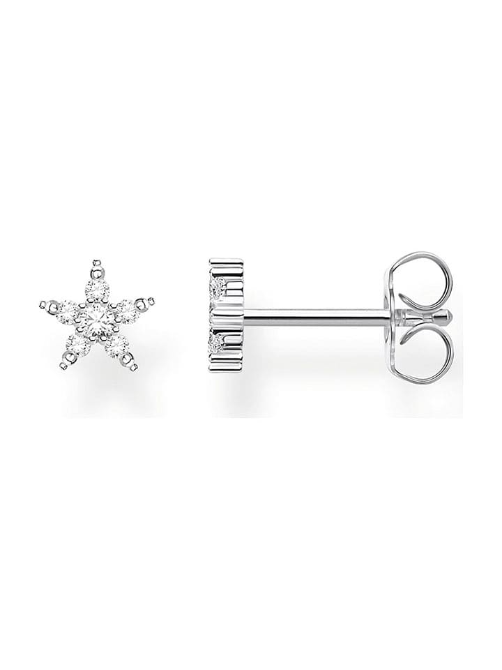 Thomas Sabo Silber-Ohrstecker mit Edelsteinen - onesize