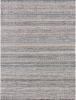 EXQUISITE RUGS Lenzi Indoor/Outdoor Flatweave PET yarn Grey/Ivory Area Rug.