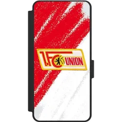 Nivocase Klapphülle für Samsung Galaxy S26 Handyhülle aus Kunst Leder NIVOflip schwarz 1. FC Union Berlin (Samsung Galaxy S26), Smartphone Hülle, Schwarz
