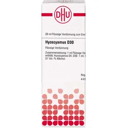 Hyoscyamus D30 20 ML