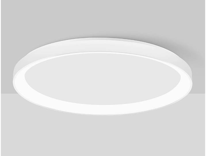 Plafonnier Pertino Ø 58cm Blanc/Blanc Câble ABS, douille ABS, baldaquin aluminium, boîtier luminaire aluminium LED non-remplaçables Module LED