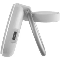 Targus HyperJuice Qi2 2-in-1 magnetische Ladestation weiß
