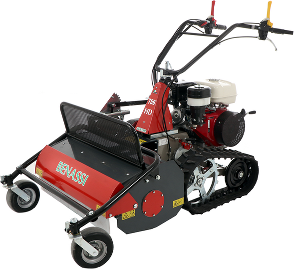 Benassi T750 HD - Professioneller Schlegelmulcher mit Y-Messern und Raupenkette -  Honda Motor GX390