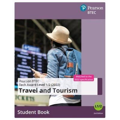 BTEC Tech Award 2022 Travel and Tourism Student Book, Taschenbuch von , Pearson, 978-1-292-44463-5
