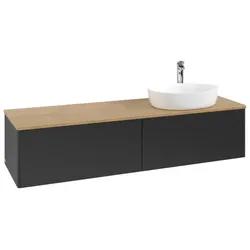 Villeroy & Boch Antao Waschtischunterschrank 1600x360x500mm L38051PD mit Beleuchtung FK/AP: PD/1