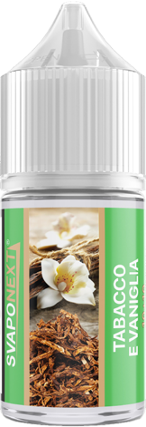Svaponext Tabacco E Vaniglia Aroma Mini Shot 10ml
