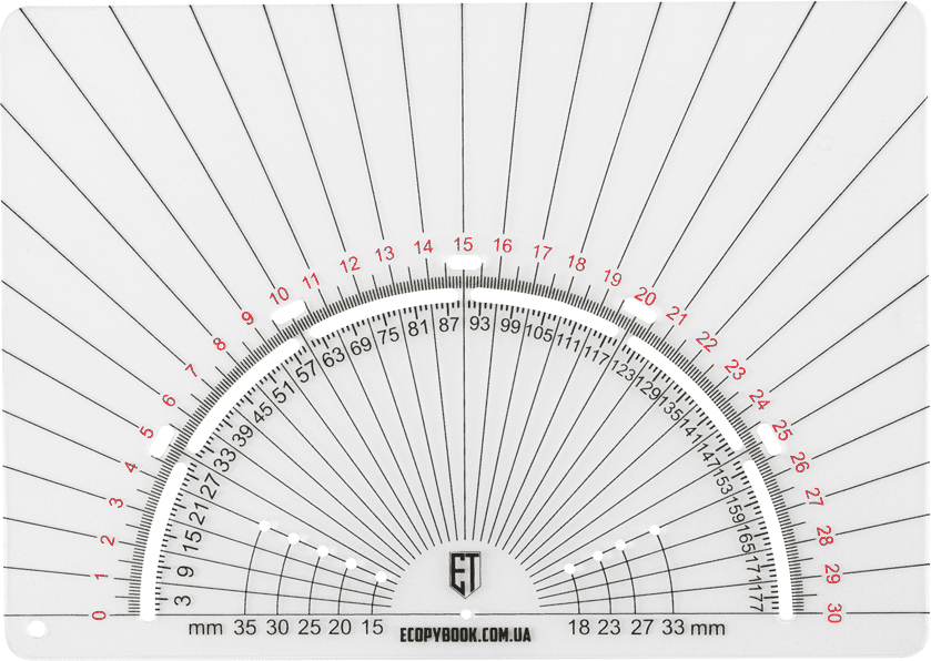 M-Tac Ecopybook Tactical Protractor PR-R
