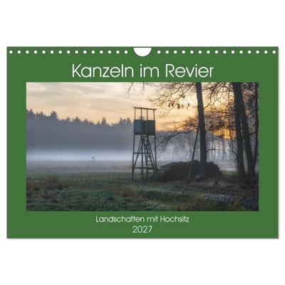 Kanzeln im Revier (Wandkalender 2027 DIN A4 quer), CALVENDO Monatskalender