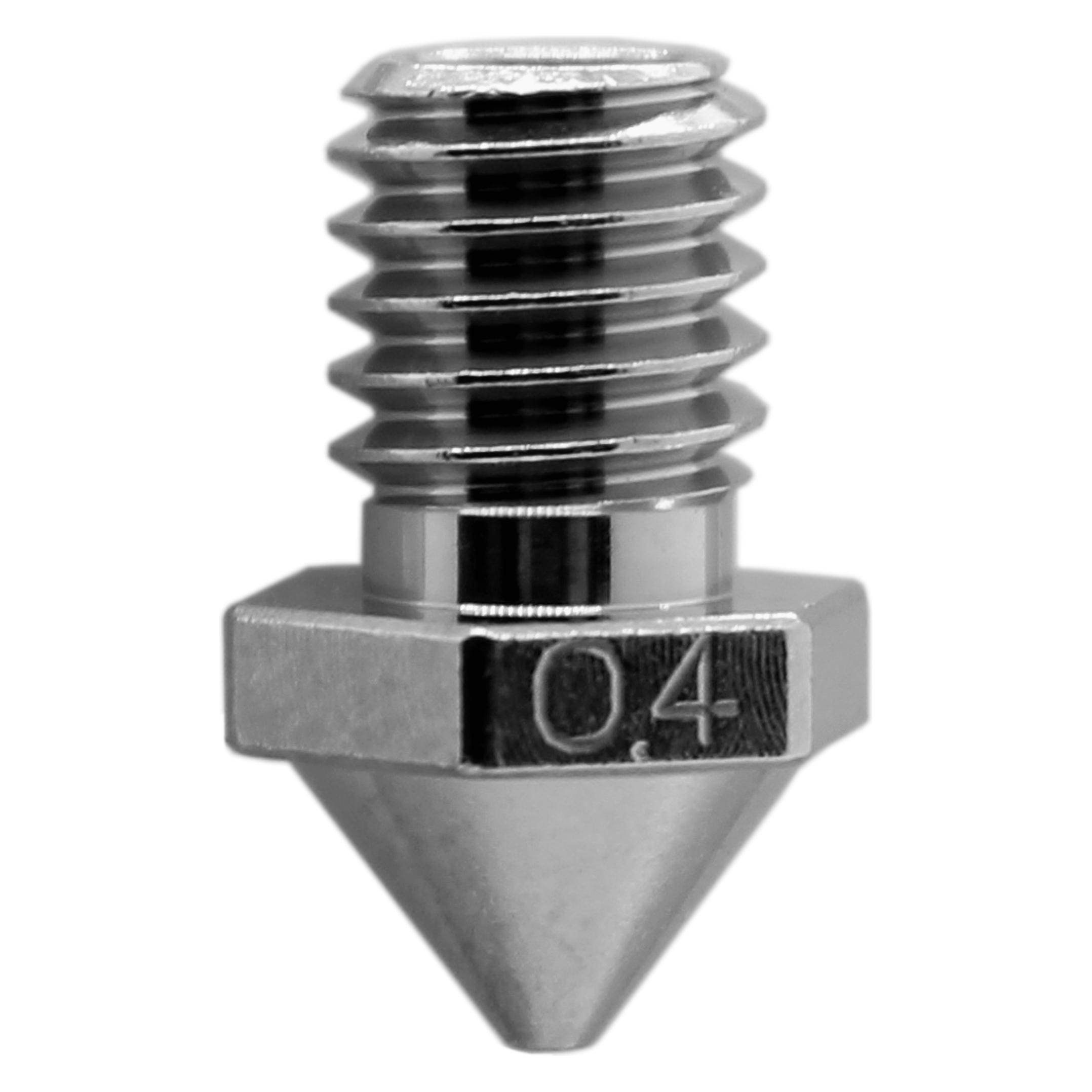 MicroSwiss Micro Swiss Brass Plated Wear Resistant Nozzle for Flashforge Creator Pro 3 (Düse) (M2610-04)
