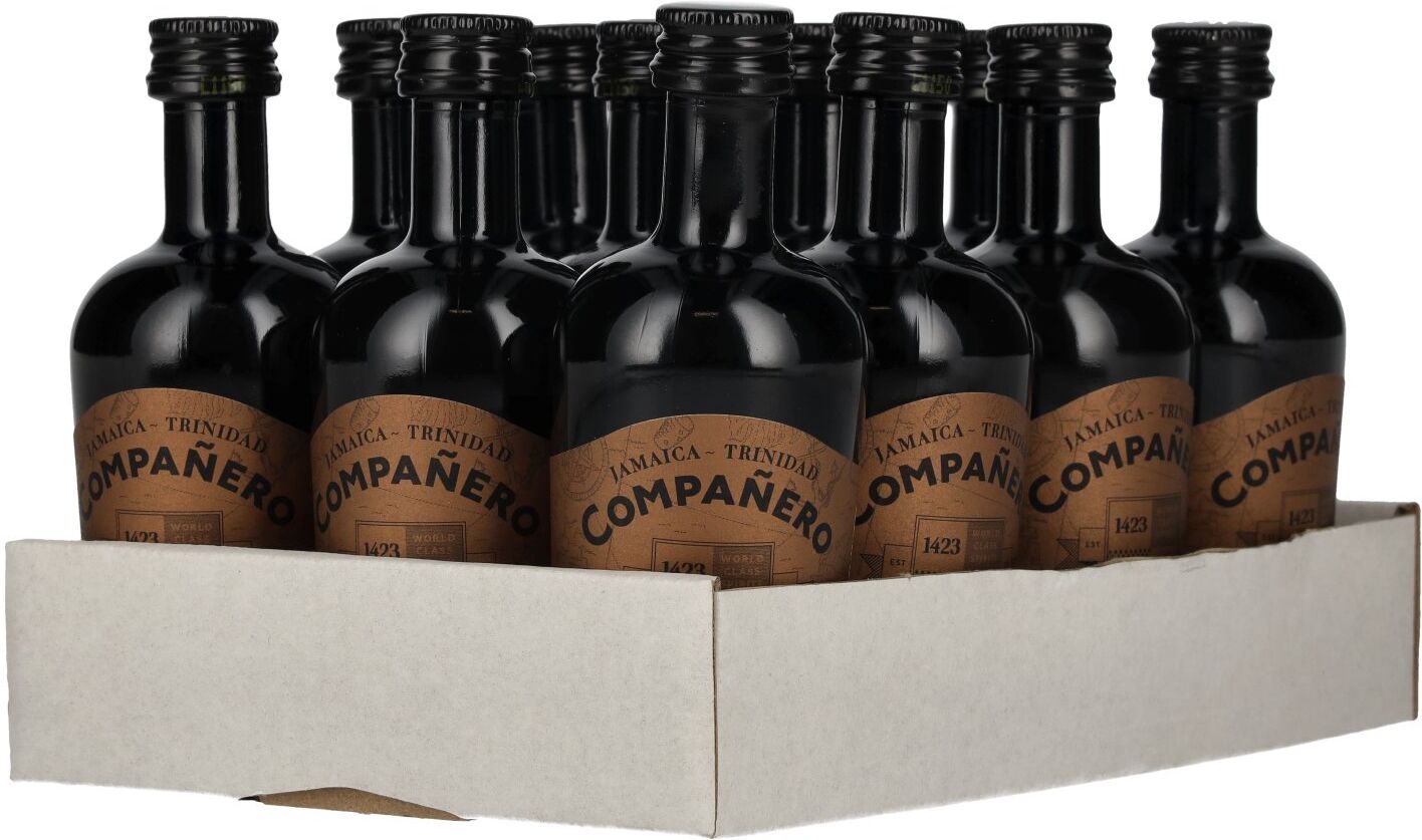 1423 World Class Spirits Compañero JAMAICA - TRINIDAD Gran Reserva Rum 40% Vol. 12x0,05l