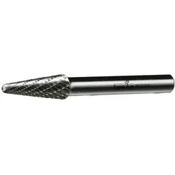 Lukas, Fräser, HM-Frässtift Form L Rundkegel Kopf ø 10 mm Länge 20 mm Zahnung 7