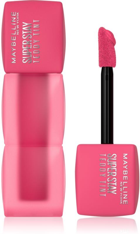 MAYBELLINE NEW YORK SuperStay Teddy Tint ultra matt long-lasting lipstick shade 45 Pinky Promise 5 ml