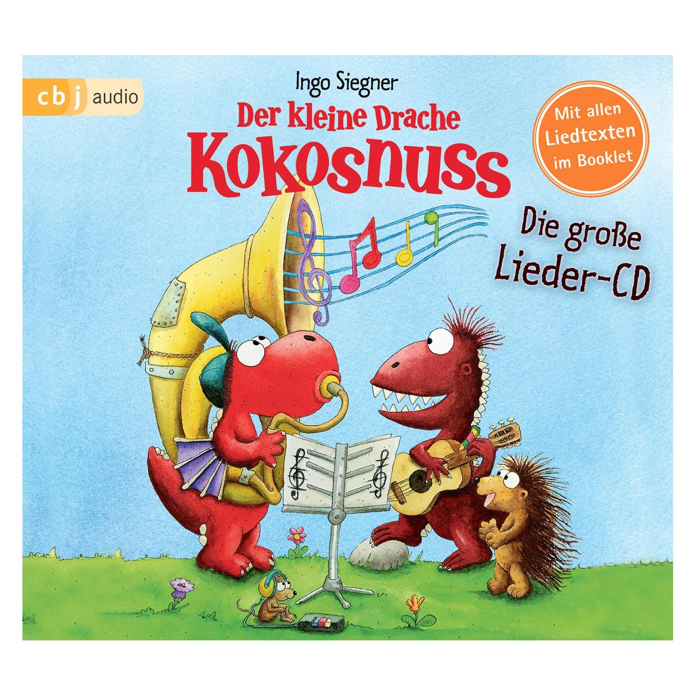 Edel Der kleine Drache Kokosnuss - Die grosse Lieder-CD (Ingo Siegner, Deutsch) (9783837123036)