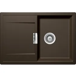 Schock Unterbau-Einbauspüle Mono D-100S U Bronze