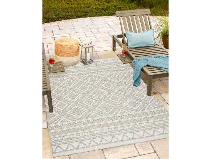 the carpet Calgary rechteckig 1 mm Höhe moderner robuster In und Outdoor Teppich