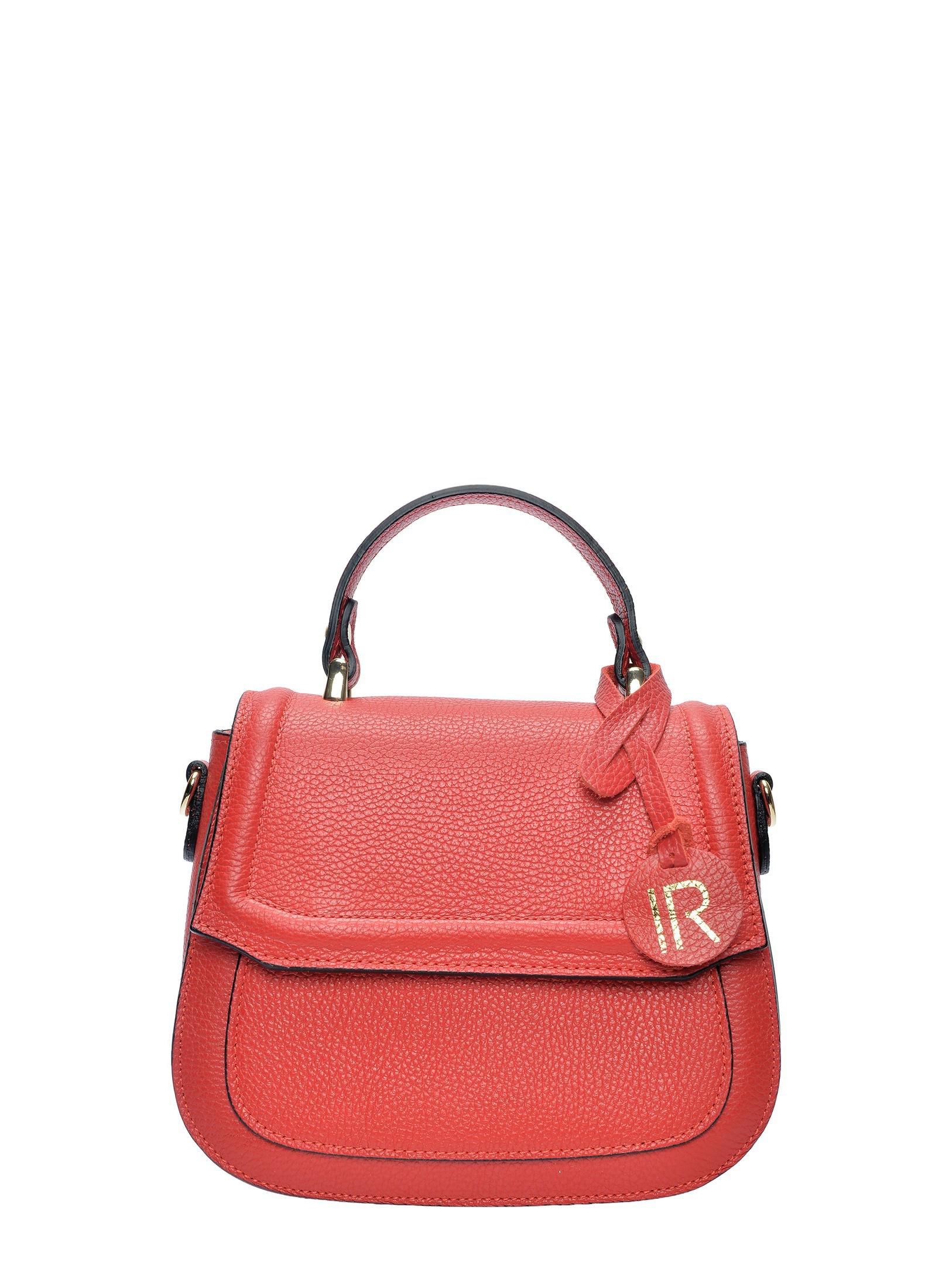 Isabella Rhea Rot Rindsledertasche