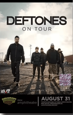 Inspire Picks Deftones Around The Fur Album Poster Retro Rock Band Wall Art Decor 7 40x60cm No Frame