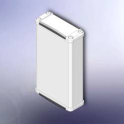 TEKO MTK580PK.1 MTK580PK.1 Universal-Gehäuse 90 x 52 x 21 x 90 Aluminium-Magnesium-Silicium Silber 1 St.