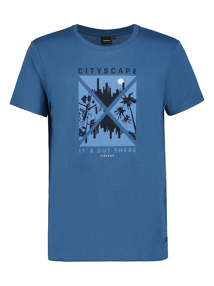 Icepeak Funktionsshirt "Aitkin" in Blau - S