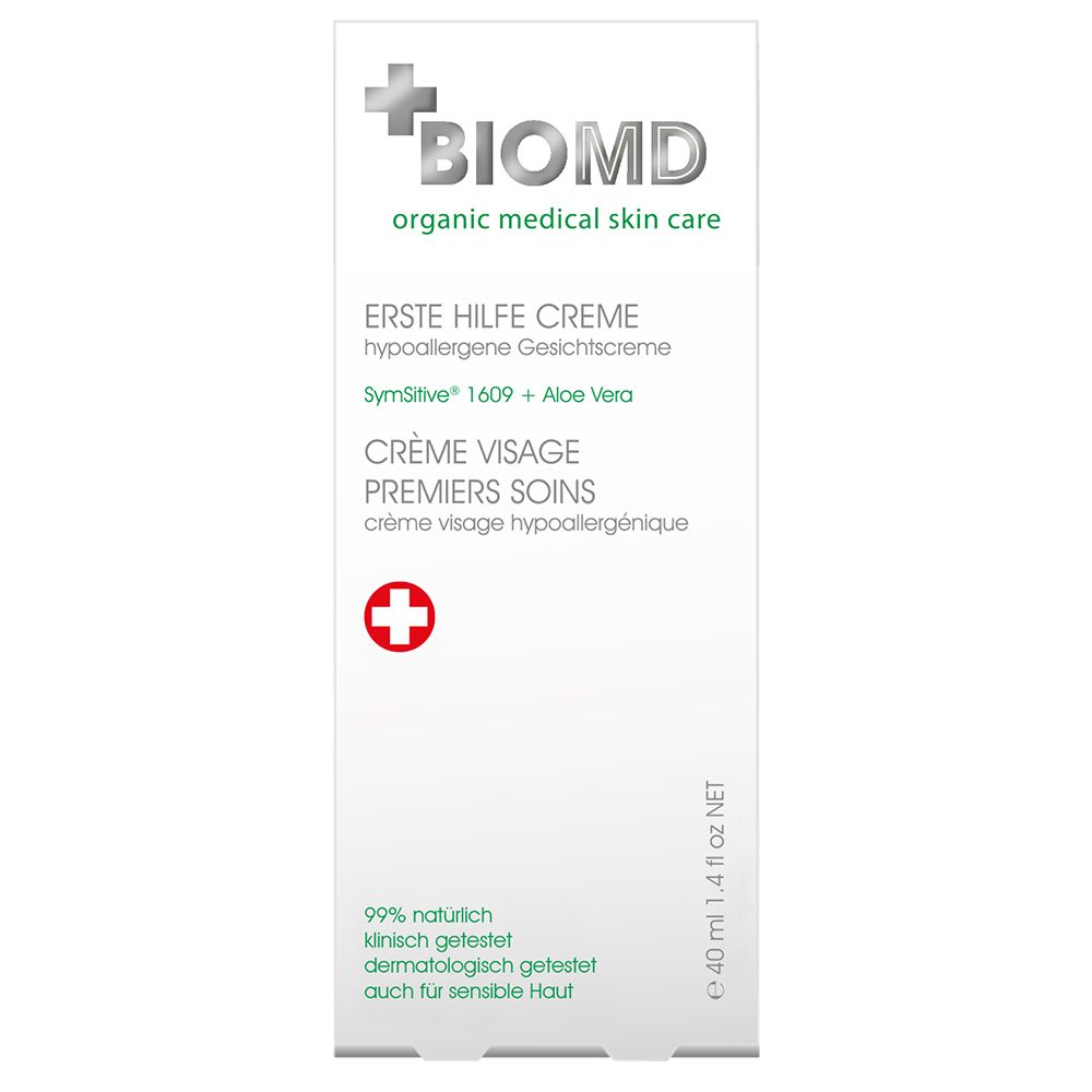 BioMD Erste Hilfe hypoallergene Creme 40 ml