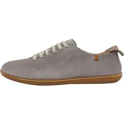 El Naturalista für Herren. 2N2968500005_0B0 Leder Turnschuhe N296 Traveller grau-blau (36), Wohnung, Schnürsenkel, Lässig