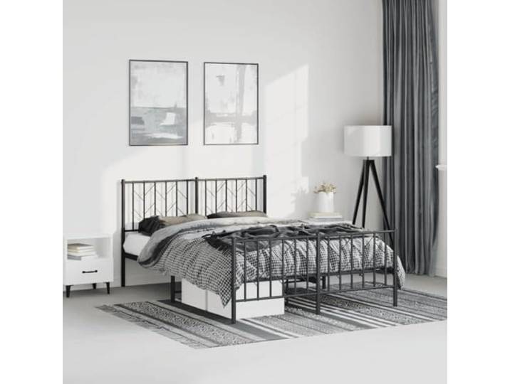 Massives Kiefernholz Plattform Bettgestell Elegantes Design 75 x 190 cm Bettrahmen Wachsbraun 75 x 190 cm Massives Kiefernholz Plattform Bettgestell mit Lattenrost Stabil Holzbett Einzelbett