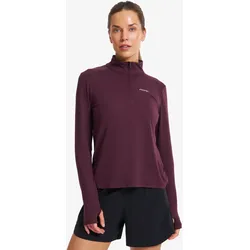 Impulse Half-zip Top Damen Winetasting, Größe:2XL - Damen > Oberteile > Longsleeves - Lila
