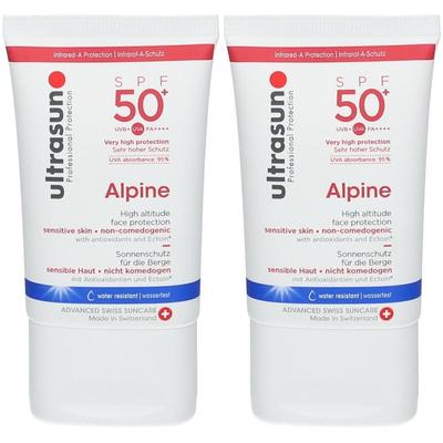 Ultrasun Alpine Creme SPF 50+ Gesicht 2x 2x30 ml Gel