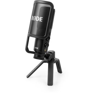 RODE NT-USB+ Mikrofon, schwarz, Kondensatormikrofon, Nierencharakteristik