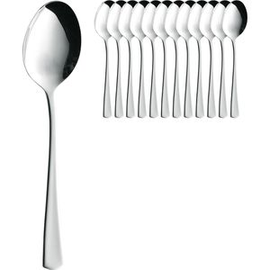 Esmeyer Espressolöffel Stockholm 204-120, 11,5 cm, Edelstahl 18/10, silber poliert, 12 Stück