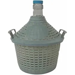 Schmitt Glasballon mit Kunststoffkorb, Einmachgläser, Schwarz