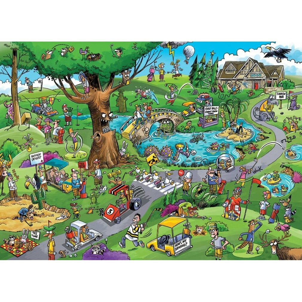 Cobble Hill DoodleTown Legpuzzel 1000 stuks
