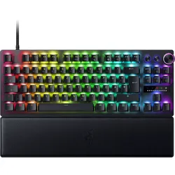 Razer Huntsman V3 Pro TKL Gaming Tastatur (analoge Switches) - E-Sport-Tastatur im Tenkeyless-Layout mit analogen optischen Switches (DE Layout)