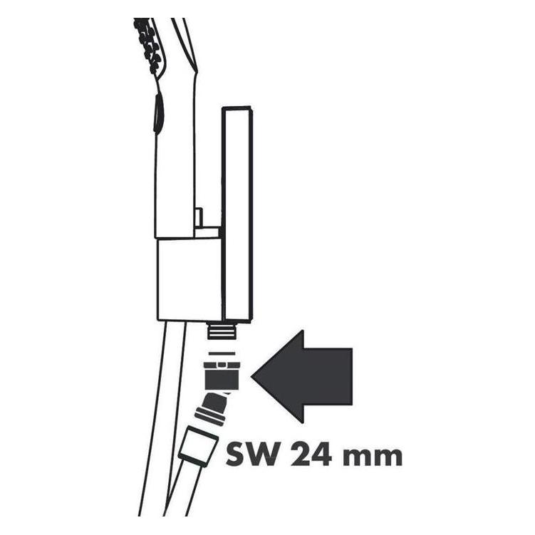 hansgrohe HG Kugelgelenk mit Schlauchanschluss (13583000)