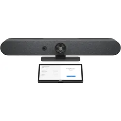 Logitech Rally Bar Mini + Tap IP, Konferenzgerät, Grau