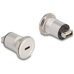 USB 2.0 Type-C™ zu Typ-A Einbaubuchse Aluminium 88193 88193 Delock Inhalt: 1 St.