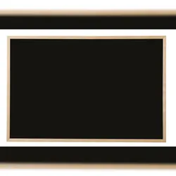 Bi-Office Kreidetafel Basic mit Holzrahmen, 60 x 40 cm, Inklusive Kreide, Hergestellt in Europa