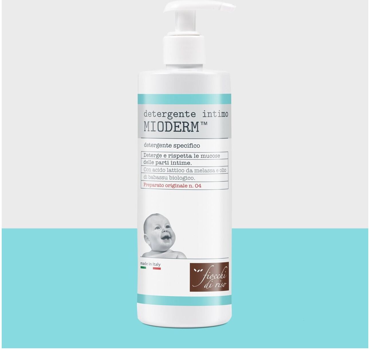 Detergente bimbi Fiocchi di Riso 00095110770000 Intimo Mioderm