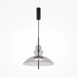 Pendelleuchte Bangkok Grau/Schwarz max. 12 Watt
