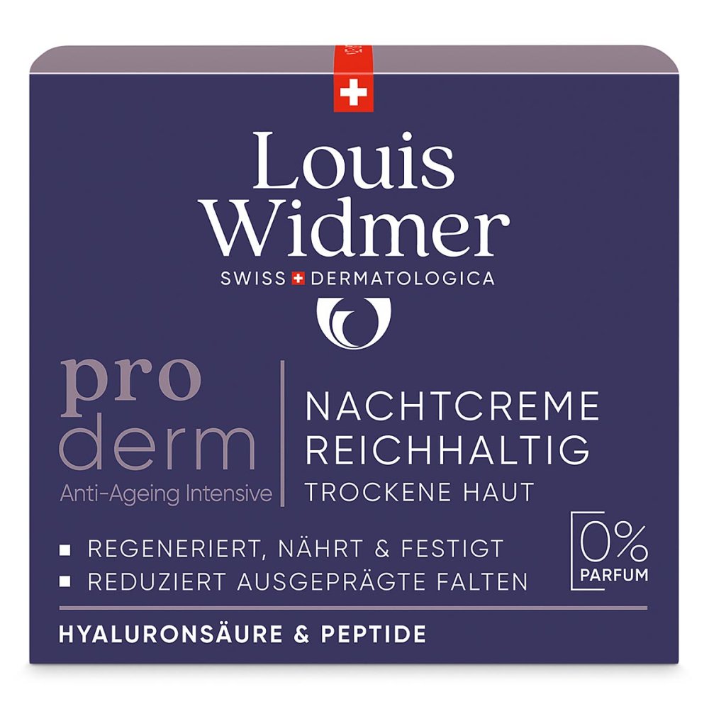 LOUIS WIDMER GmbH Louis Widmer proderm Nachtcreme Reichhaltig unparfümiert 18442158