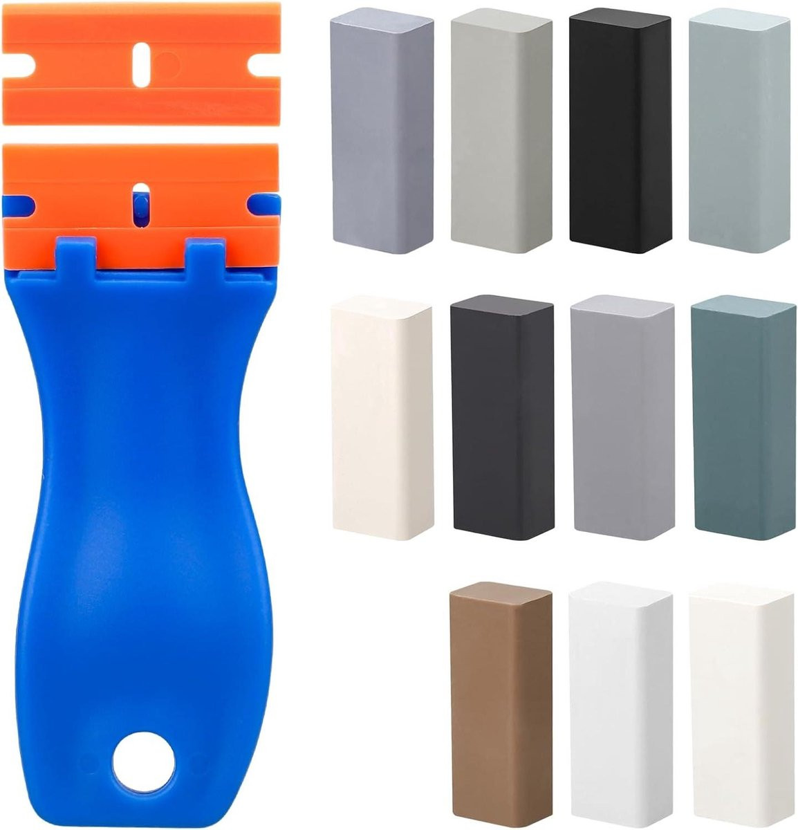 Hout Reparatieset Wax Herstelkit voor Meubels - 11 Delig - Meerdere Kleuren