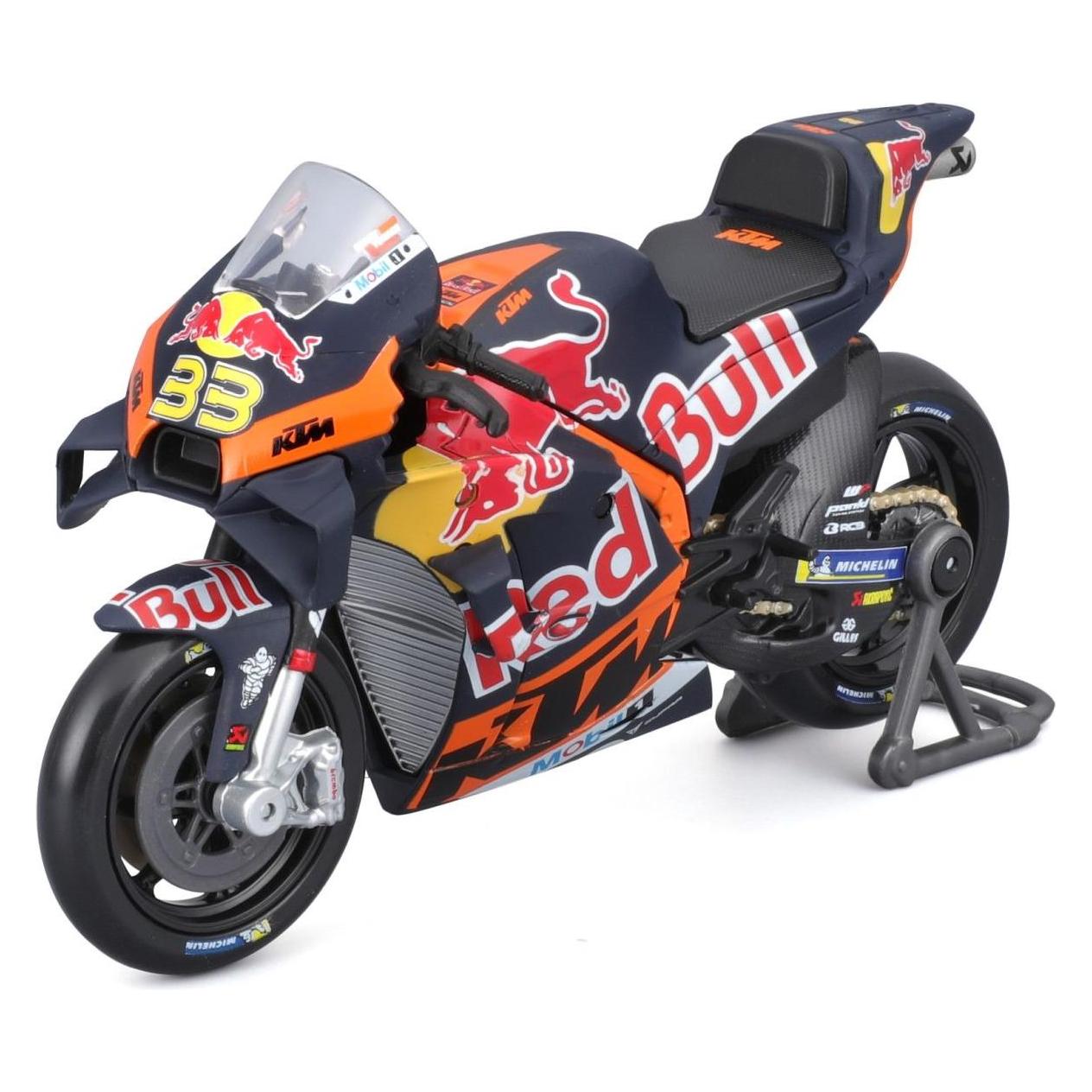Maisto MotoGP Red Bull KTM #33 Binder 2023 (36393-33)