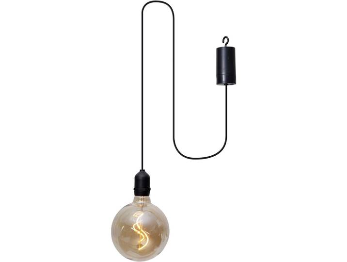 EGLO Vignanello, Flexible Halterung, Bernstein, Schwarz, Bernstein, Kunststoff, Schwarz, Drinnen