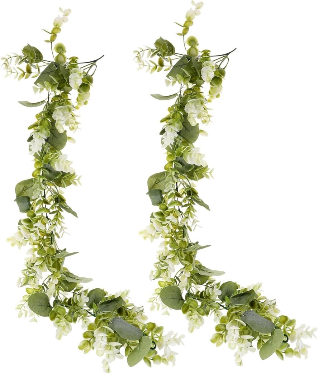 Kunst Eucalyptus Slinger Groen - 180 cm