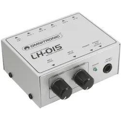 OMNITRONIC LH-015 2-Kanal Mic-Line-Mixer