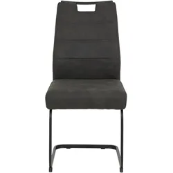 Freischwinger 2er Set (LBH 49x61x100 cm) - Bezug: Stoff - LBH 49x61x100 cm
