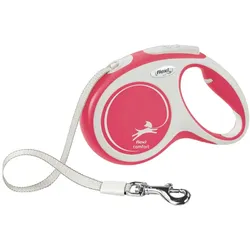 Flexi New COMFORT Gurt M 5m Roll-Leine für Hunde rot