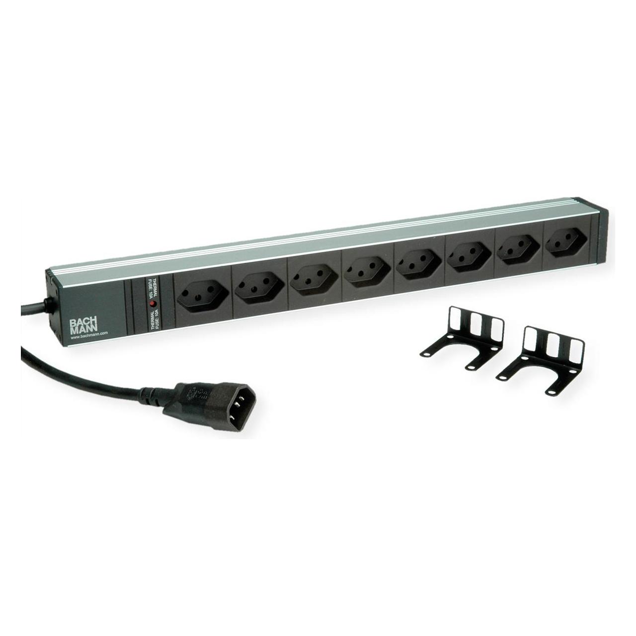 Bachmann 19 1HE 8xCH 90° 2,0m C14 (800.4023)